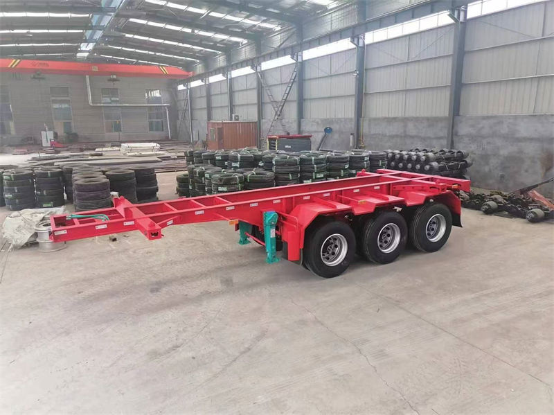 骨架集装箱半挂车